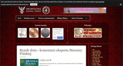 Desktop Screenshot of katalogmonet.pl
