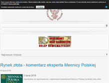 Tablet Screenshot of katalogmonet.pl